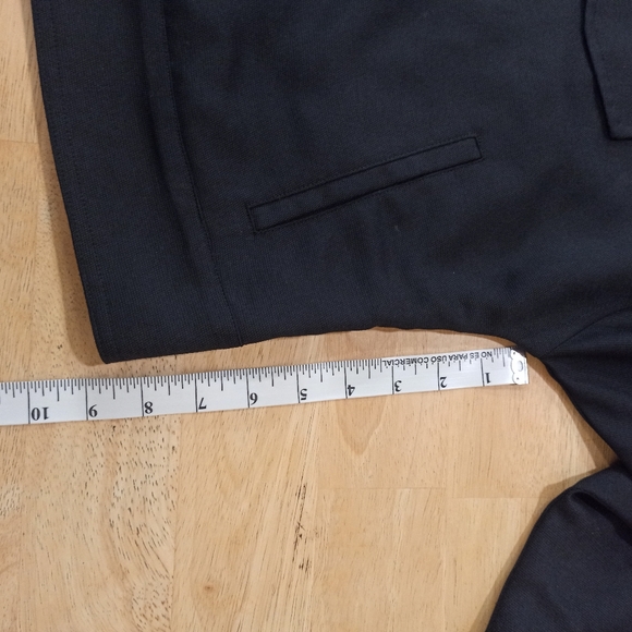 Nine West Women's Dull Black Soft Utility Crop Jacket - Sizes S - Picture 16 of 16